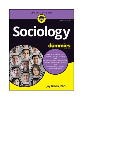 Sociology For Dummies:  - Jay Gabler PhD Ad64780b6e6e916a757bcd394fccac5c