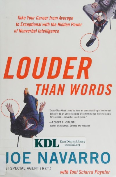 Louder Than Words - Joe Navarro 3090fe9cb1a73a41d27dc92e459fa062