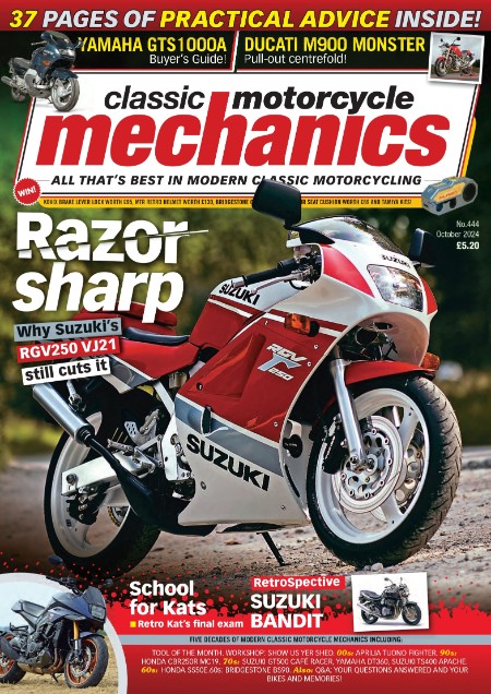 Classic Motorcycle Mechanics - October 2024 3437c97ddc111fa0bc38f37b6fa22993