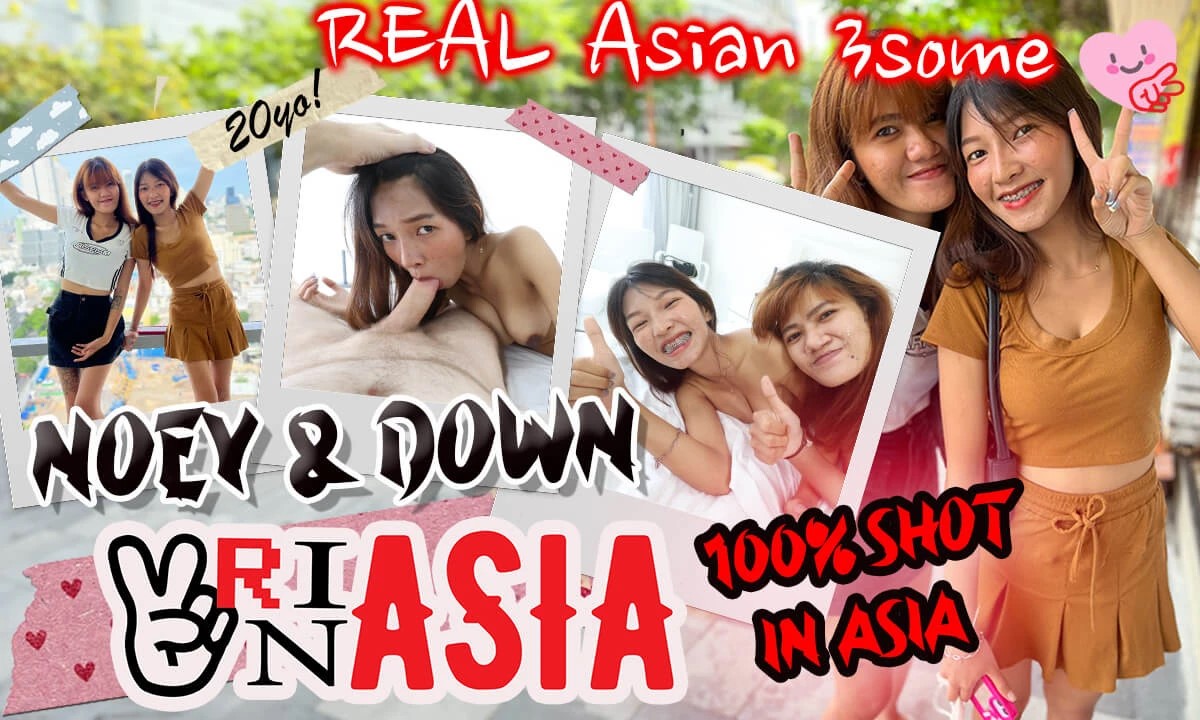 [VRinAsia / SexLikeReal.com] Down, Noey - New GF Brings Her Best Friend For A 3some [17.09.2024, Asian, Blow Job, Cowgirl, Doggy Style, FFM, Facials, Hardcore, Interracial, Long Hair, Missionary, Pierced Navel, Pov, Reverse Cowgirl, Tattoo, Threesome, Trimmed Pussy, Virtual Reality, SideBySide, 8K, 3840p, SiteRip] [Oculus Rift / Quest 2 / Vive]