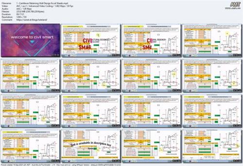 Retaining Wall Design Excel  Sheets