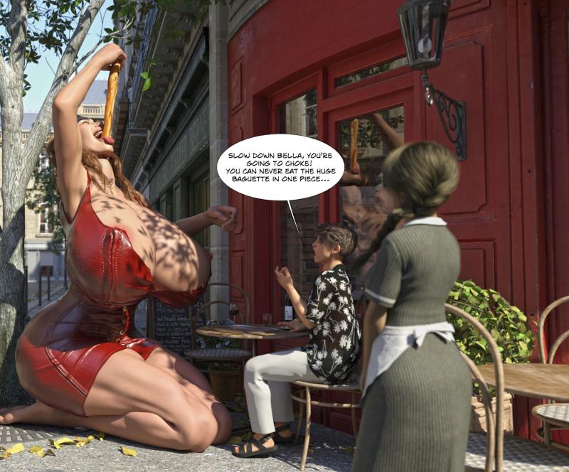 GiantPoser - My big cousin 2 3D Porn Comic