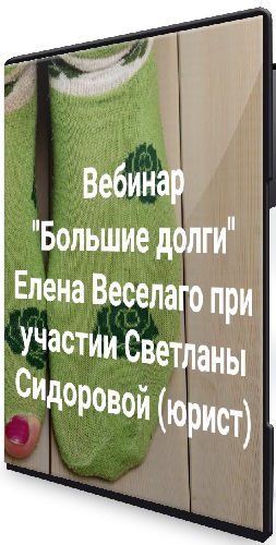 Елена Веселаго - Большие долги (2024) Вебинар