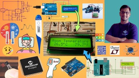 Biomedical Project: Digital Thermometer with Atmega32 &  LM35 A89407063ac16b55208d29ac09a048fa