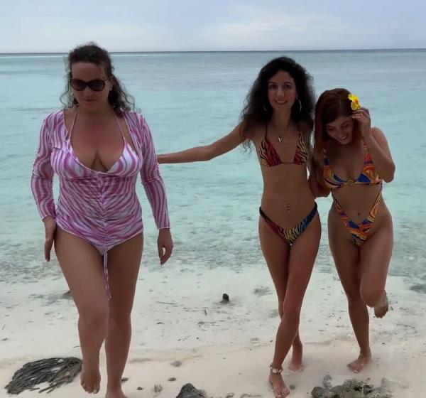 Pickup Three Girls On The Beach And Fuck Them All