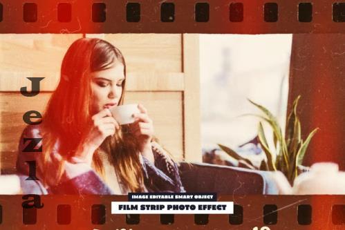 Film Strip Photo Effect - 283779392