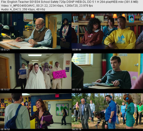 English Teacher S01E04 School Safety 720p DSNP WEB-DL DD 5 1 H 264-playWEB