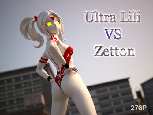 Ultra Lili vs Zetton 3D Porn Comic