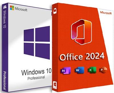 Windows 10 Pro 22H2 build 19045.4894 With Office 2024 Pro Plus Multilingual Preactivated September  2024