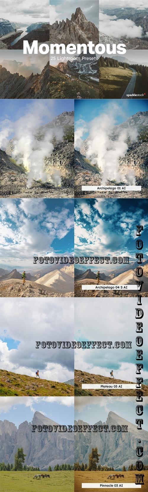 20 Momentous Lightroom Presets LUTs - 284260218