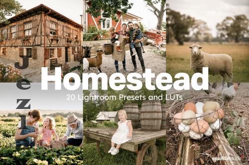 20 Homestead Lightroom Presets LUTs - 284340401