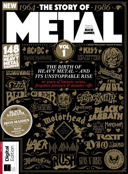 Classic Rock Special - The Story of Metal - Volume 1 6th Revised Edition - July 2024