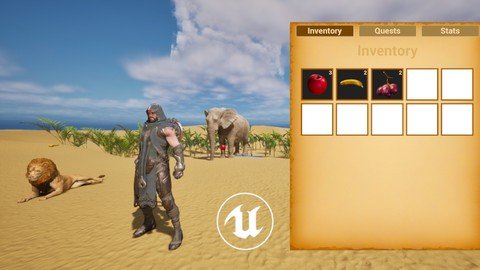 Unreal Engine 5 Blueprints – Inventory, Quests And Char Stats