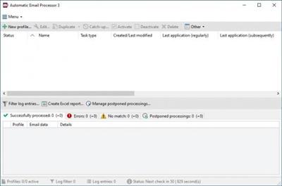 Automatic Email Processor  3.6.0