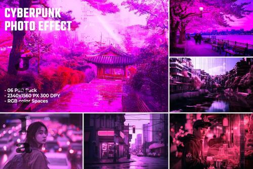 Cyberpunk Photo Effect - FL2DQPC