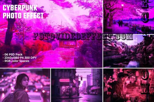 Cyberpunk Photo Effect - FL2DQPC