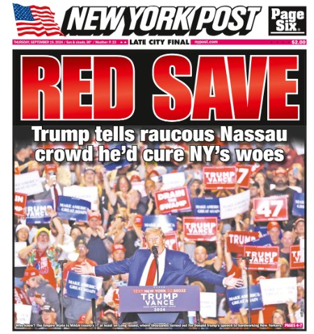 New York Post - September 19, 2024