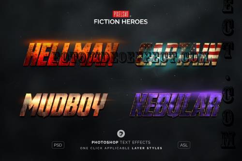 Heroes 01  Action Game Text Effects - 6EPHR5Q