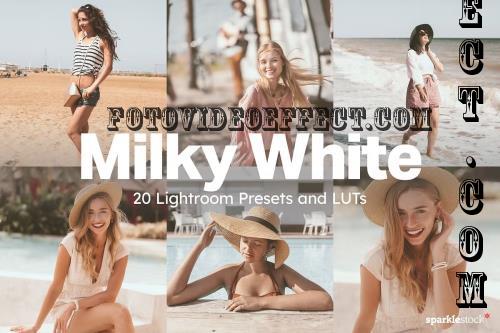 20 Milky White Lightroom Presets LUT - 284304597