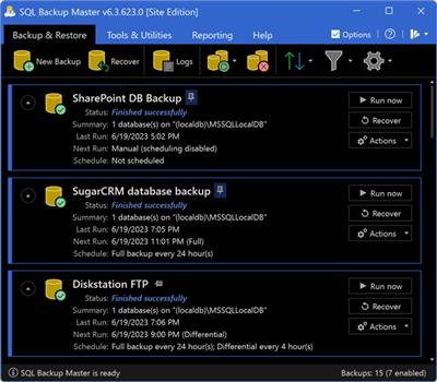 SQL Backup Master  7.5.851 15f50e3b4fe9227dae7ff87b68a40e22