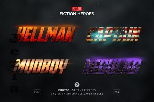 Heroes 01 – Action Game Text Effects - 6EPHR5Q