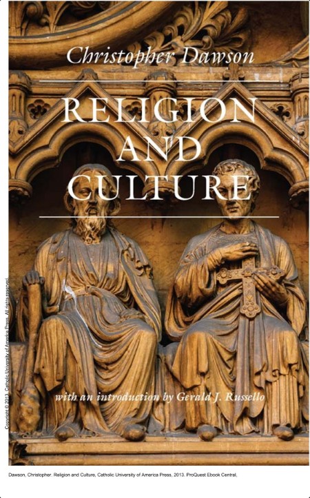 [history] Religion and Culture by Christopher Dawson PDF