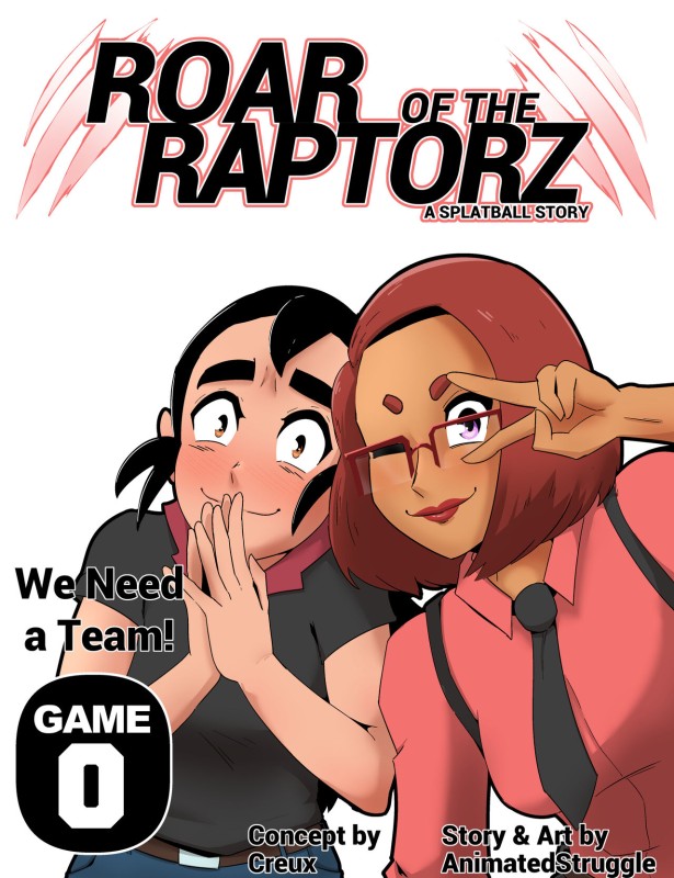 AnimatedStruggle - Roar of the Raptorz: A Splatball Story Porn Comics