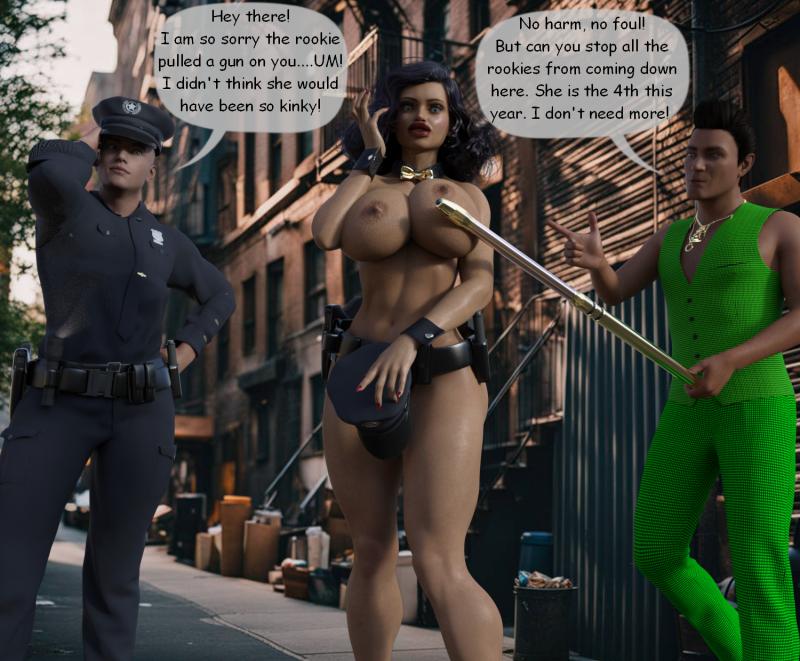 Bringthefun - Tough Streets 3D Porn Comic