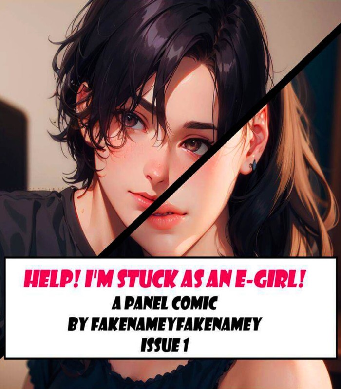 Help! I'm Stuck as an E-Girl! Porn Comics