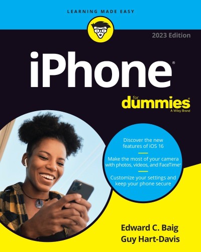 iPhone For Dummies, (2025) Edition - Guy Hart-Davis 68ccf9227b3f1bae03b7aa86368684f1