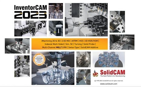 InventorCAM 2023 SP3 HF5 for Autodesk Inventor 2018-2025 (x64) Multilingual