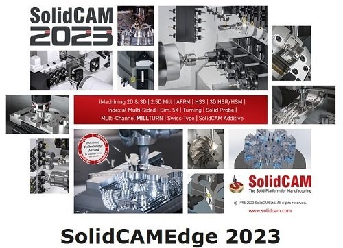 SolidCAM 2023 SP3 HF5 for Solid Edge 2020-2024 (x64) Multilingual