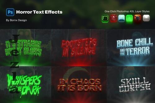 Horror Text Effects Photoshop - 285354182