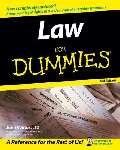 Law For Dummies - John Ventura Fde9efc620efb7a19399089917ed6bec