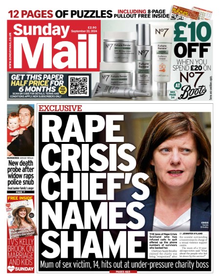 Sunday Mail - 22 September 2024