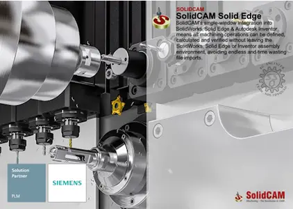 SolidCAM 2023 SP3 HF5 (152525) for Solid Edge Win x64