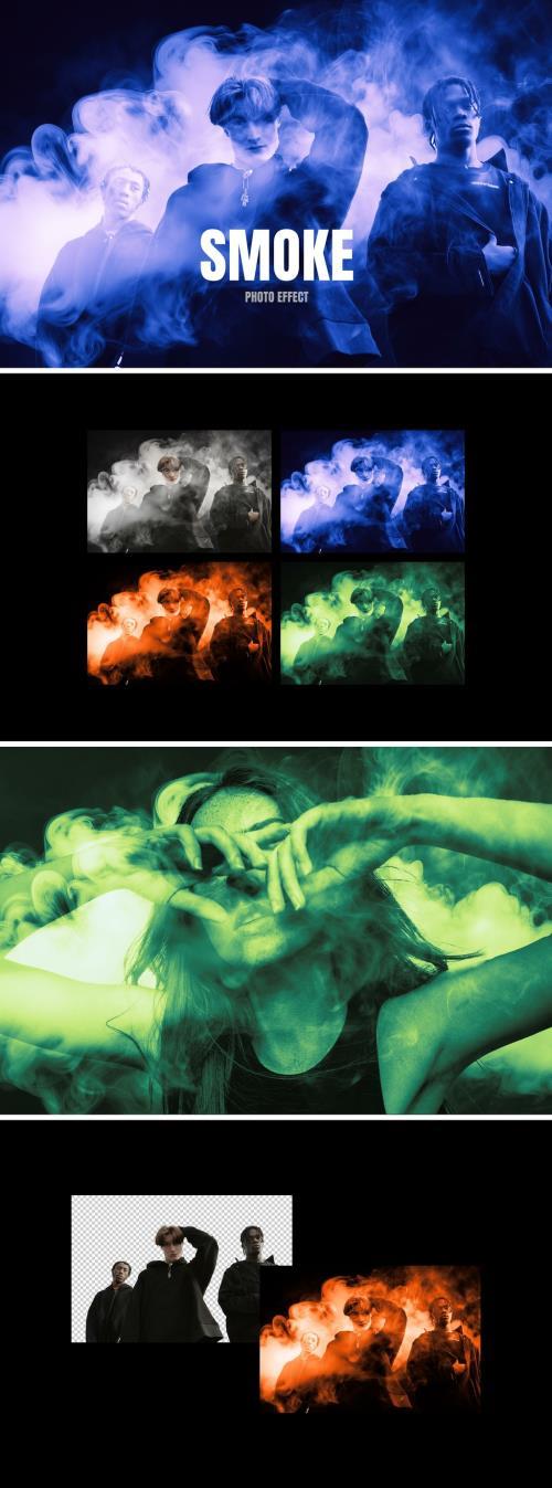 Smoke Photo Effect