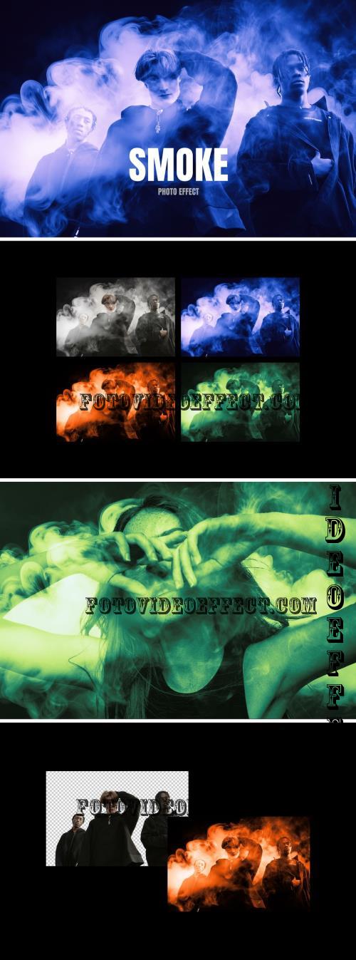 Smoke Photo Effect