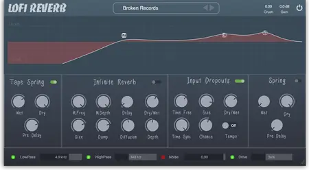 Clark Audio Lofi Reverb v1.0.2 (Win/Mac)