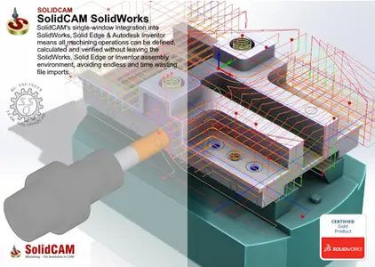 SolidCAM 2023 SP3 HF5 (152525) for SolidWorks Win x64