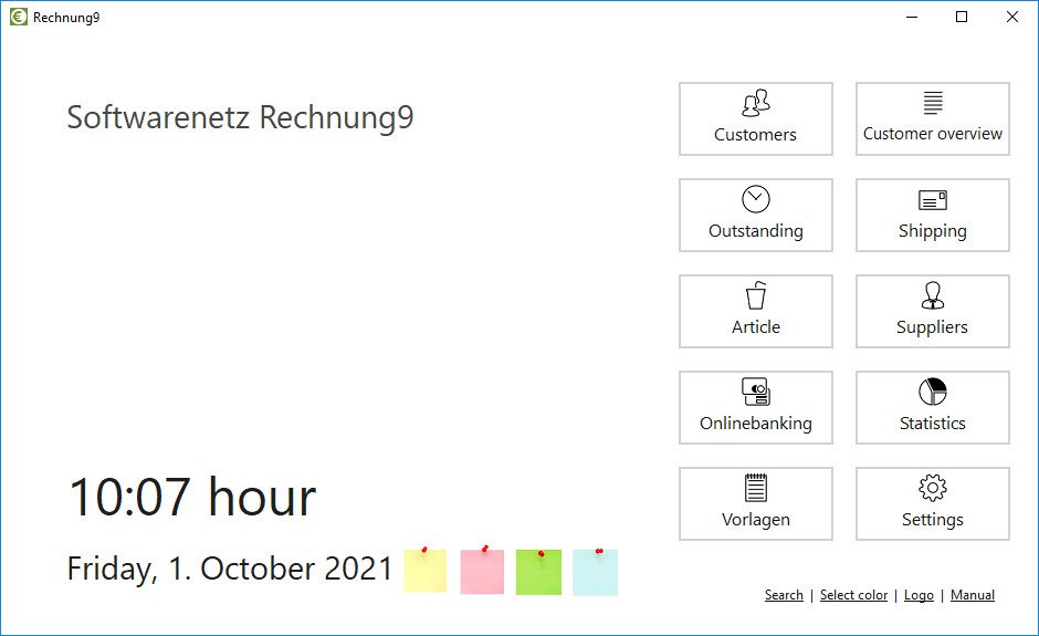 Softwarenetz Rechnung 11.07 Multilingual