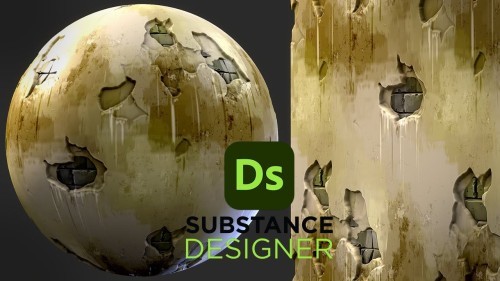 Mastering Stylized Plaster Wall In Substance Designer