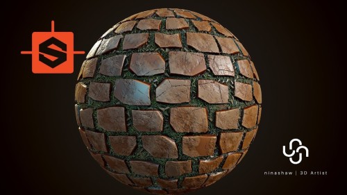 Mastering Stylized Mossy Pavement  Substance Designer Tut