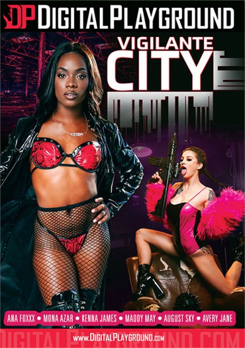 Vigilante City / Город Линчевателей (Digital Playground) [2023 г., Ebony, Feature, Group Sex, Threesome, VOD, 720p] (Split Scenes) (Ana Foxxx, August Skye, Avery Jane, Kenna James, Maddy May, Mona Azar)