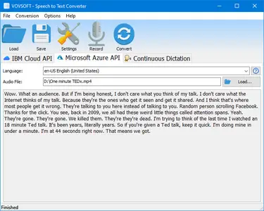 VovSoft Speech to Text Converter 5.3