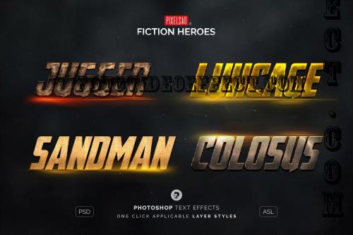 Heroes 03  Action Game Text Effects - JFJ5H8F