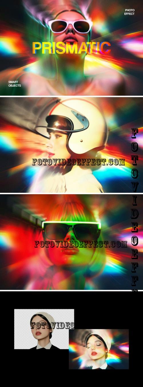 Bright Prism Photo Effect - 285414140