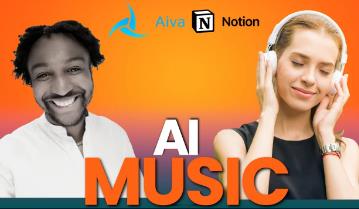 Create AI Music AIVA & Notion for Beginners – Audacity Voice Over Tips Included