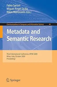 Metadata and Semantic Research