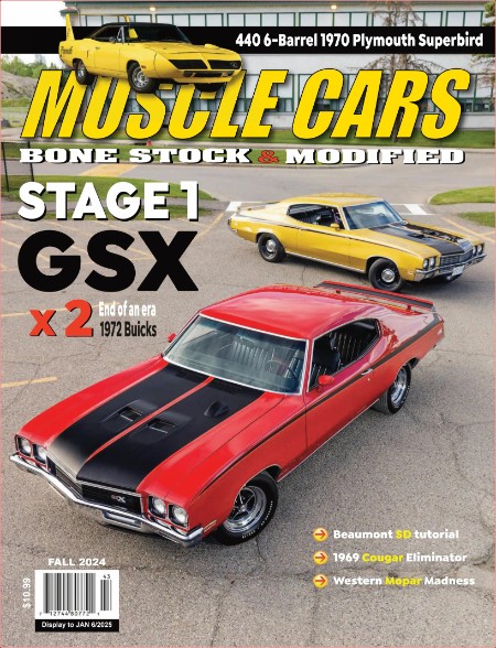 Muscle Cars - Fall 2024